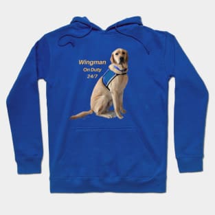 Wingman Black Lab Hoodie